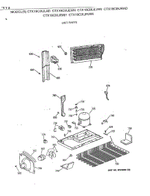 06 - Unit Parts parts for Ge Refrigerator CTX18CIXJRAD from AppliancePartsPros.com