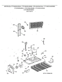 06 - Unit Parts parts for Ge Refrigerator CTX18GAXJRWW from AppliancePartsPros.com