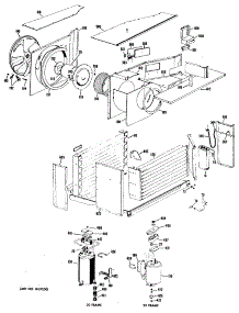 02 - Section2 parts for Ge Air Conditioner AF912AMW3 from AppliancePartsPros.com