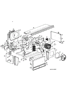 02 - Section2 parts for Ge Air Conditioner A3B688DAFSW1 from AppliancePartsPros.com