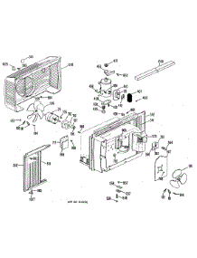 02 - Section2 parts for Ge Air Conditioner AT706FPK2 from AppliancePartsPros.com