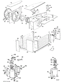 02 - Section2 parts for Ge Air Conditioner AF615DPE1 from AppliancePartsPros.com