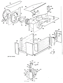 02 - Section2 parts for Ge Air Conditioner AF912ASW1 from AppliancePartsPros.com