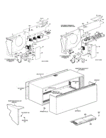 02 - Section2 parts for Ge Air Conditioner A2B779DJASD2 from AppliancePartsPros.com