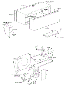 02 - Section2 parts for Ge Air Conditioner A3B793DJASD1 from AppliancePartsPros.com