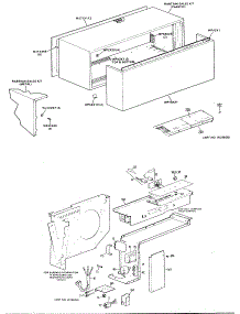 02 - Section2 parts for Ge Air Conditioner A3B693DGALW1 from AppliancePartsPros.com