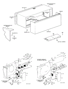 02 - Section2 parts for Ge Air Conditioner A3B783DEASD1 from AppliancePartsPros.com