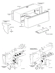 02 - Section2 parts for Ge Air Conditioner A2B383DEALR1 from AppliancePartsPros.com