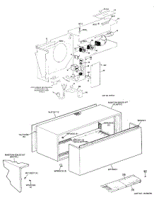 02 - Section2 parts for Ge Air Conditioner A3B789ENASD2 from AppliancePartsPros.com