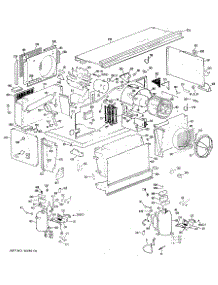 02 - Section2 parts for Ge Air Conditioner A3B599DAASQ1 from AppliancePartsPros.com