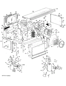 03 - Section3 parts for Ge Air Conditioner A3B588DAELQ2 from AppliancePartsPros.com