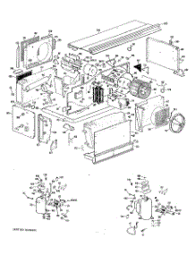 02 - Section2 parts for Ge Air Conditioner A2B388ENASR2 from AppliancePartsPros.com