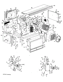 02 - Section2 parts for Ge Air Conditioner A3B788DGALD2 from AppliancePartsPros.com
