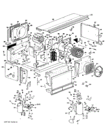 02 - Section2 parts for Ge Air Conditioner A2B393DEALR2 from AppliancePartsPros.com