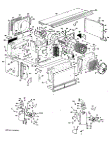 02 - Section2 parts for Ge Air Conditioner A3B589DAASQ3 from AppliancePartsPros.com