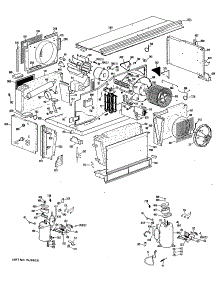 02 - Section2 parts for Ge Air Conditioner A2B583EPASQ2 from AppliancePartsPros.com