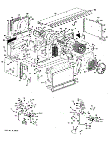 02 - Section2 parts for Ge Air Conditioner A2B688ESASW2 from AppliancePartsPros.com