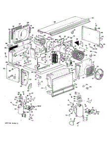02 - Section2 parts for Ge Air Conditioner A2B393DJALR2 from AppliancePartsPros.com