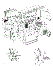 02 - Section2 parts for Ge Air Conditioner A3B783EVCSD2 from AppliancePartsPros.com