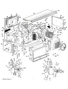 02 - Section2 parts for Ge Air Conditioner A3B798DGALD2 from AppliancePartsPros.com