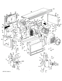 02 - Section2 parts for Ge Air Conditioner A2B699EPASW2 from AppliancePartsPros.com