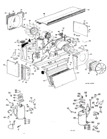03 - Section3 parts for Ge Air Conditioner A4B568DEAS1Y from AppliancePartsPros.com