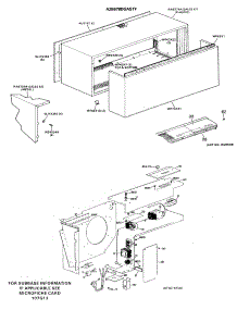 02 - Section2 parts for Ge Air Conditioner A2B678DJAL1Y from AppliancePartsPros.com