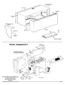 02 - Section2 parts for Ge Air Conditioner A3B588DECS1Y from AppliancePartsPros.com