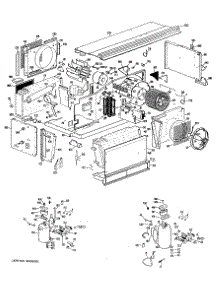 05 - Section5 parts for Ge Air Conditioner A3B588DECS1Y from AppliancePartsPros.com