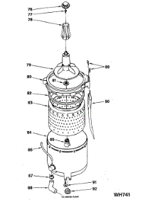 09 - Section9 parts for Ge Washer Dryer Combo WSM2420SEZWW from AppliancePartsPros.com