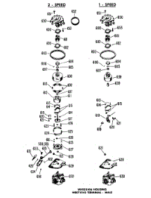 04 - 2-Speed parts for Ge Washer WLW2500BAL from AppliancePartsPros.com