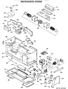 02 - Microwave Ovens parts for Ge Microwave RVM110001 from AppliancePartsPros.com