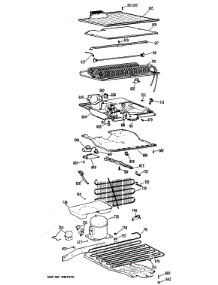 03 - Section3 parts for Ge Refrigerator CTF16CGDR from AppliancePartsPros.com