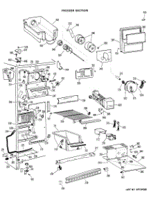 02 - Freezer Section parts for Ge Refrigerator CSX24XJC from AppliancePartsPros.com