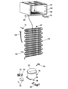 03 - Section3 parts for Ge Refrigerator SSD14CJBRAD from AppliancePartsPros.com