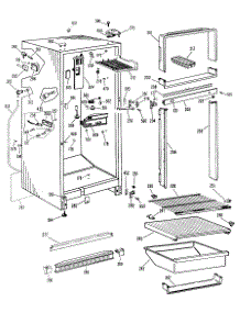 02 - Section2 parts for Ge Refrigerator CTFP16CJBR from AppliancePartsPros.com