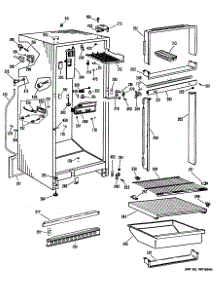 02 - Section2 parts for Ge Refrigerator CTF14CKBR from AppliancePartsPros.com