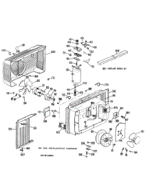02 - Section2 parts for Ge Air Conditioner KTV04LAB2 from AppliancePartsPros.com