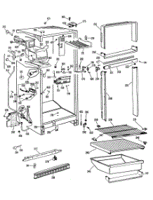02 - Section2 parts for Ge Refrigerator CTF16ALBR from AppliancePartsPros.com