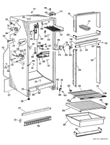 02 - Section2 parts for Ge Refrigerator CTFP16CLCL from AppliancePartsPros.com