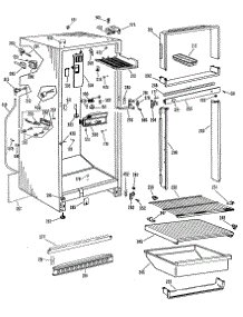 02 - Section2 parts for Ge Refrigerator CTF16CLCR from AppliancePartsPros.com