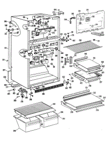 02 - Section2 parts for Ge Refrigerator CTX18KLTRWH from AppliancePartsPros.com