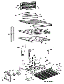 03 - Section3 parts for Ge Refrigerator CTX18KLTRWH from AppliancePartsPros.com