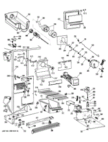 03 - Section3 parts for Ge Refrigerator CSC27HRBWH from AppliancePartsPros.com