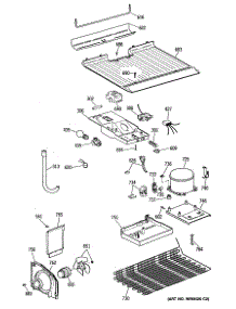 03 - Section3 parts for Ge Refrigerator CTX16CYSFRWH from AppliancePartsPros.com