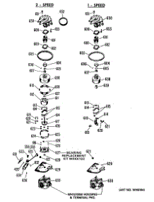 05 - 2-Speed parts for Ge Washer WRW3505KAL from AppliancePartsPros.com