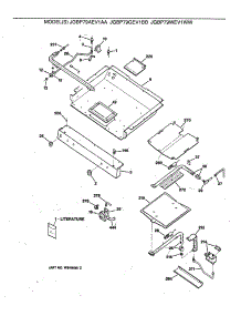 02 - Section2 parts for Ge Range JGBP79GEV1BB from AppliancePartsPros.com