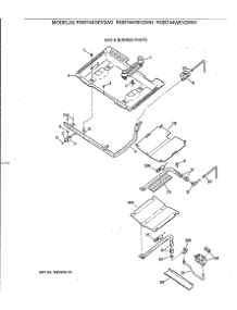 01 - Gas & Burner Parts parts for Ge Range RGB744GEV2WH from AppliancePartsPros.com