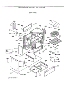 07 - Body Parts parts for Ge Range RB755GT3WH from AppliancePartsPros.com