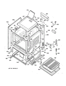 03 - Body Parts parts for Ge Range RGB524EV5AD from AppliancePartsPros.com